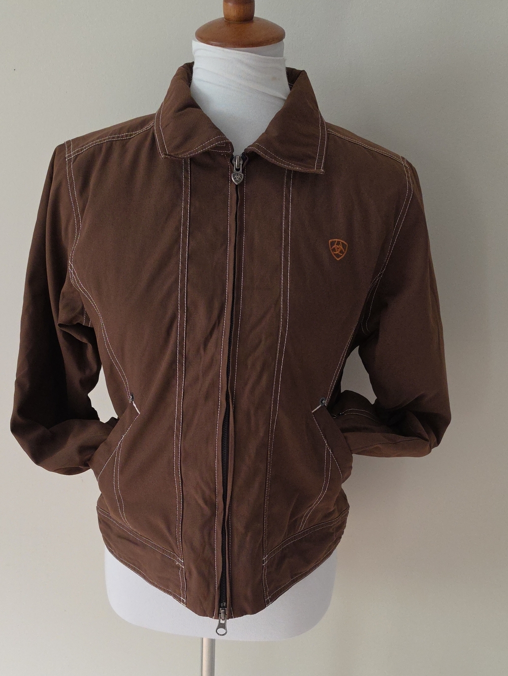 Ariat Brown Full Zip Jacket